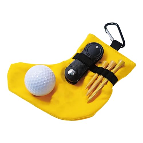 Jomewory Golfballtasche, vielseitige Golfballtasche, kreative Golfball-Halterung, Golfball-Tragetasche für drinnen und draußen von Jomewory