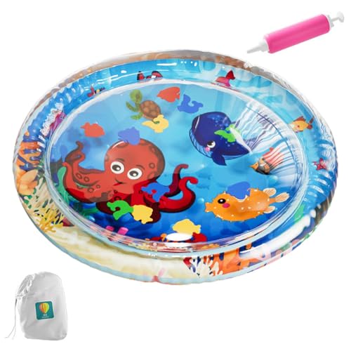 Jomewory Schwimmende Matten für das Wasser, schwimmende Wasserunterlage - Aufblasbares Wasserkissen Kinderspielzeug - Wasserspielmatte für Babys, Spielzentrum für frühe Entwicklungsaktivitäten, von Jomewory