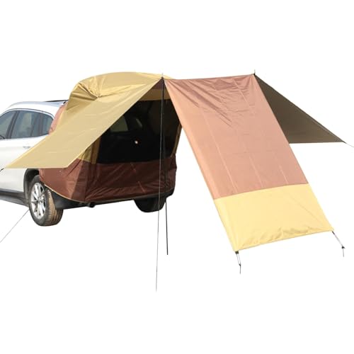 SUV-Zelte Für Camping, Auto Campingzelt, SUV Campingzelt Für 5–8 Personen, Geräumiges Kofferraumzelt Für Reisen, Camping, Heckklappe Im Freien von Jomewory