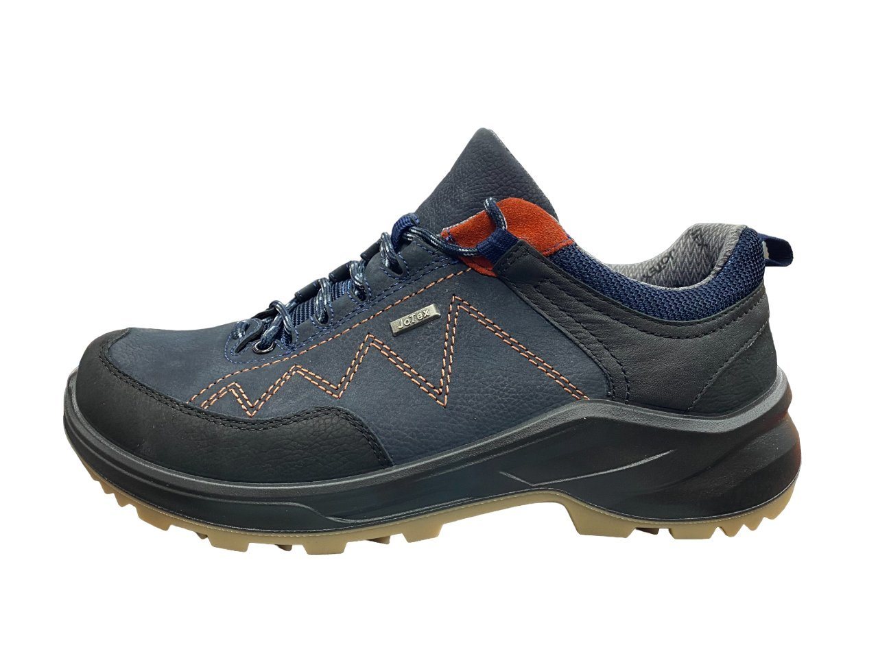 Jomos Jomos Herren JoTex Schnürschuh 462998-741-117 sch/n-bl/ora/sz/nbl schwarz/blau kombi Trekkingschuh von Jomos