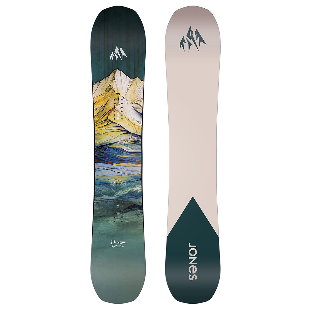 Jones Dream Weaver Woman Snowboard Mehrfarbig 154 von Jones