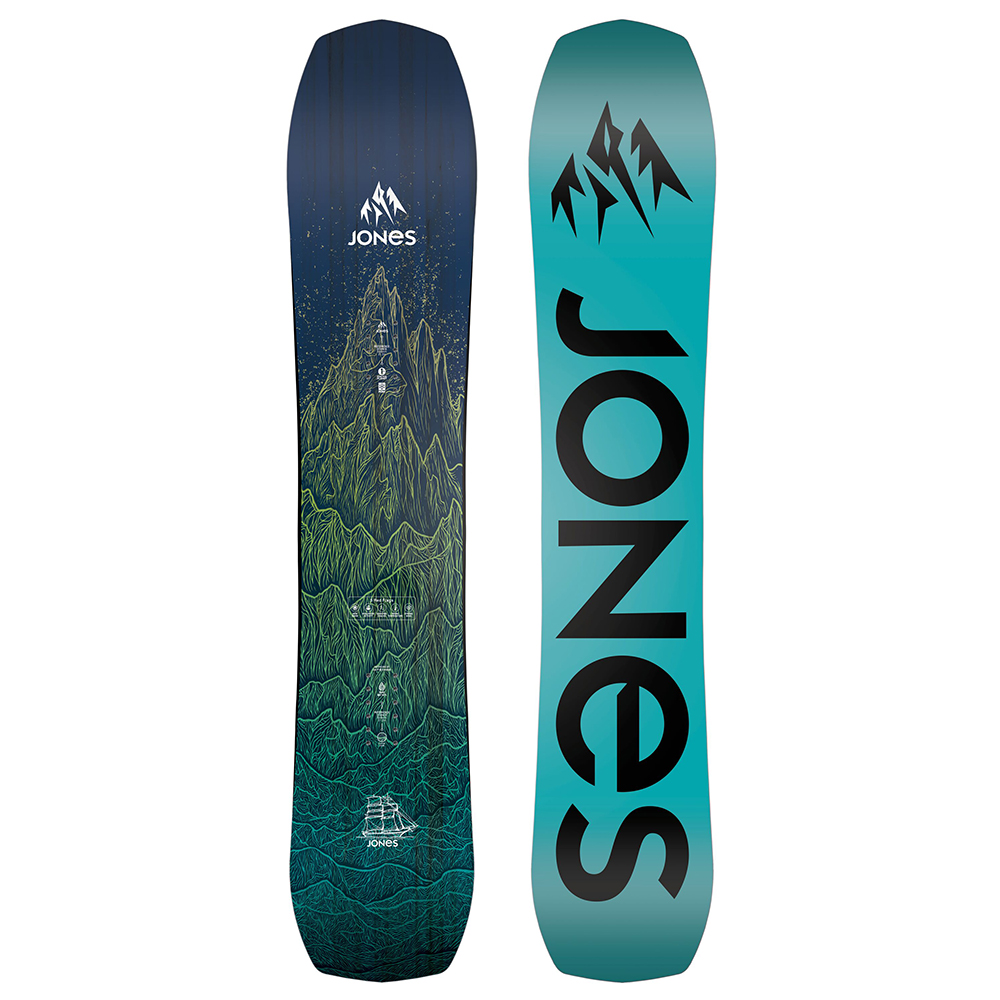 Jones Flagship Junior Splitboard Blau 137 von Jones