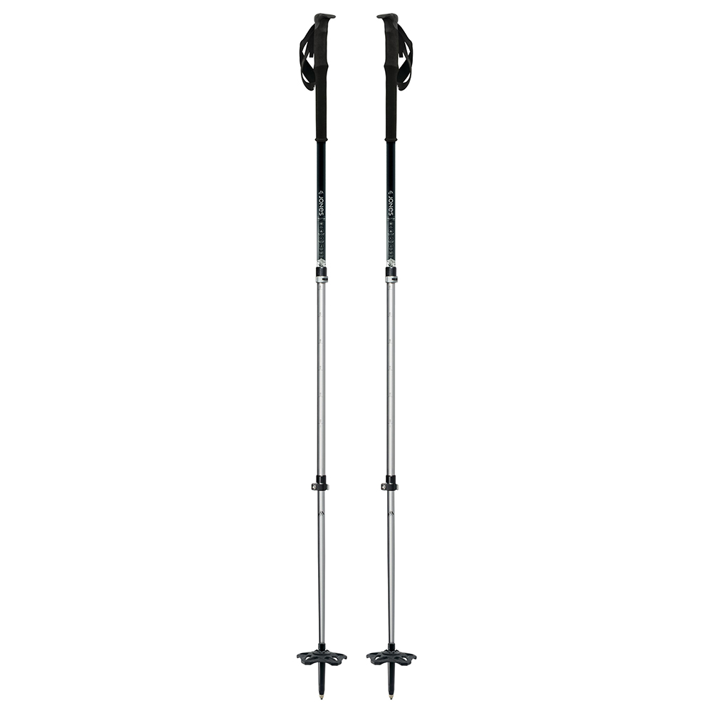 Jones Flip-lock Talon Poles Silber 105-135 cm Jones Flip-lock Talon Poles Silber 105-135 cm von Jones