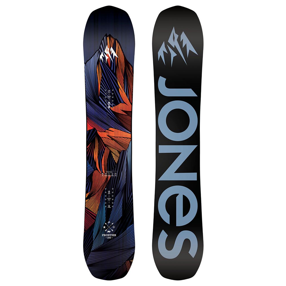 Jones Frontier Wide Snowboard Blau 161W von Jones