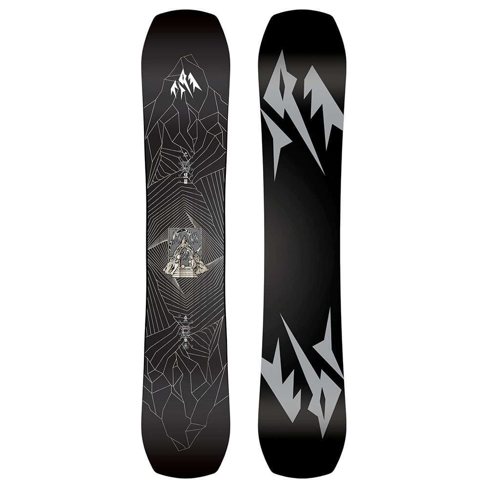 Jones Mountain Twin Pro Snowboard Schwarz 160 von Jones