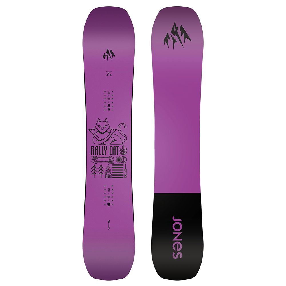 Jones Rally Cat Woman Snowboard Rosa 148 Jones Rally Cat Woman Snowboard Rosa 148 von Jones