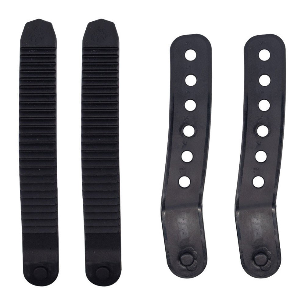 Jones Toe Ladder & Connector Set Snowboards Bindings Straps Schwarz von Jones