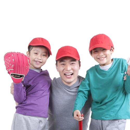 Baseball-Handschuhe für, Baseball-Handschuhe für Kinder,Jugend-Catcher-Handschuhe, Mädchen-Baseball-Handschuh | Kinder-Baseballhandschuhe aus PU-Leder für Anfänger von Jongyumo