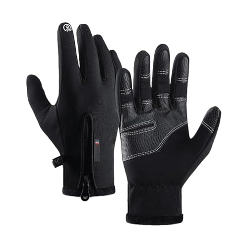 Jongyumo Touchscreen-Thermohandschuhe, Winter-Touchscreen-Handschuhe | Winddichte Fahrhandschuhe | Winterhandschuhe, rutschfeste Fäustlinge zum Laufen, Fahren, Wandern und Skifahren von Jongyumo