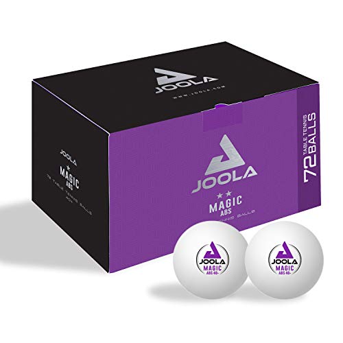JOOLA 44216 Unisex – Erwachsene Magic Abs 40+ Tischtennisbälle, weiß, One-Size JOOLA 44216 Unisex – Erwachsene Magic Abs 40+ Tischtennisbälle, weiß, One-Size von JOOLA