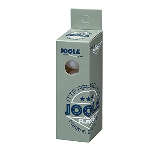 JOOLA Flash White 40+ 3 Bälle, Weiß, One Size JOOLA Flash White 40+ 3 Bälle, Weiß, One Size von JOOLA