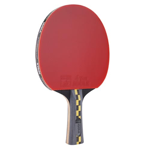 JOOLA 54195 Carbon Pro ITTF Zugelassener Tischtennis-Schläger für Fortgeschrittene Spieler - Carbowood Technologie, mehrfarbig, one size von JOOLA