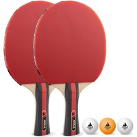 JOOLA Rosskopf Tischtennisschläger Set 2 Schläger + 3 Bälle JOOLA Rosskopf Tischtennisschläger Set 2 Schläger + 3 Bälle von Joola