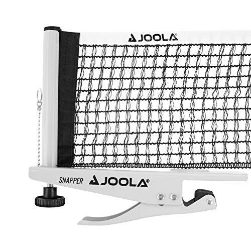 JOOLA 31013 Tischtennisnetz Snapper-Indoor Garnitur Freizeitsport Höhenverstellbar mit Feststellschraube - Klemmtechnik, silber/schwarz, one size JOOLA 31013 Tischtennisnetz Snapper-Indoor Garnitur Freizeitsport Höhenverstellbar mit Feststellschraube - Klemmtechnik, silber/schwarz, one size von JOOLA