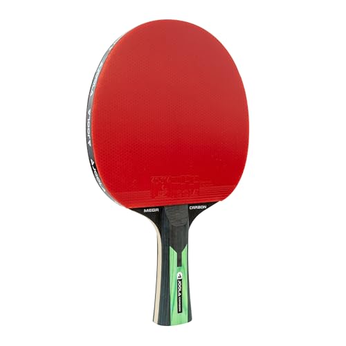 JOOLA Profi Tischtennisschläger Mega Carbon, ITTF zugelassen, für fortgeschrittene Spieler, 2,0 MM Schwamm JOOLA Profi Tischtennisschläger Mega Carbon, ITTF zugelassen, für fortgeschrittene Spieler, 2,0 MM Schwamm von JOOLA