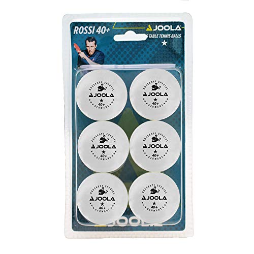 JOOLA Tischtennis-Bälle Rossi 1-Stern 40 weiss 6er Blister JOOLA Tischtennis-Bälle Rossi 1-Stern 40 weiss 6er Blister von JOOLA
