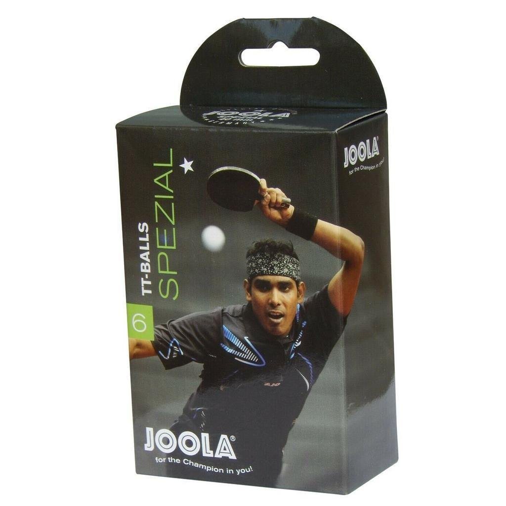 Joola Tischtennisball Spezial 6 Bälle 1* Weiß, Tischtennis Bälle Tischtennisball Ball Balls von Joola