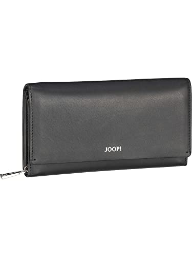 Joop! - Leder Geldbörse mit RFID Schutz, Münzfach & Scheinfach für Damen & Herren - Portemonnaie mit Kreditkartenfächern - sofisticato 1.0 europa Purse - Schwarz von Joop!