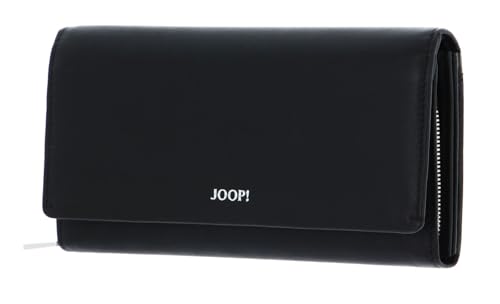 Joop! - Leder Geldbörse mit RFID Schutz, Münzfach & Scheinfach für Damen & Herren - Portemonnaie mit Kreditkartenfächern - sofisticato 1.0 europa Purse - Schwarz von Joop!