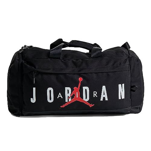 Air Jordan Duffle Reisetasche, Schwarz , M von Jordan