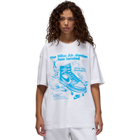Jordan Oversized Graphic Damen T-Shirts - Weiß - Größe: S - Baumwoll-Jersey - Foot Locker Jordan Oversized Graphic Damen T-Shirts - Weiß - Größe: S - Baumwoll-Jersey - Foot Locker von Jordan