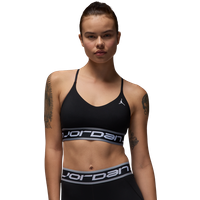 Jordan Sport Indy Damen Sport-BHs/Sportwesten - Schwarz - Größe: XS - Baumwoll-Jersey - Foot Locker von Jordan