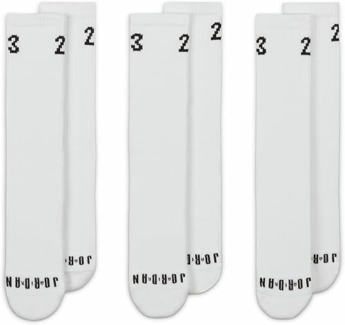 Nike Essential Crew Socken White/Black XL Nike Essential Crew Socken White/Black XL von Jordan