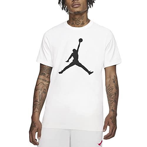 Nike Herren Jumpman T-Shirt, Weiß/Schwarz, S Nike Herren Jumpman T-Shirt, Weiß/Schwarz, S von Jordan