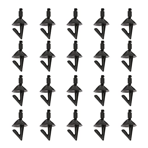 Jorzer Angelzubehör: 20 Stück Clip Angelclip Meeresangelgerät Haken Köderhalter Jorzer Angelzubehör: 20 Stück Clip Angelclip Meeresangelgerät Haken Köderhalter von Jorzer