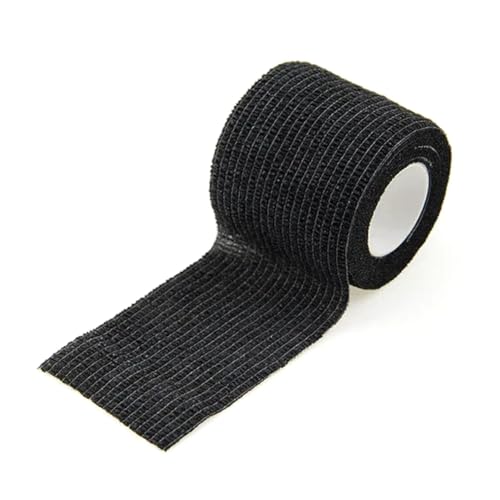 Joselin Selbstklebende Elastische Sportbandage, Wickelband für Kniepolster, Finger, Knöchel, Handfläche, Schulter, 5 cm X 4,5 M, Schwarz Joselin Selbstklebende Elastische Sportbandage, Wickelband für Kniepolster, Finger, Knöchel, Handfläche, Schulter, 5 cm X 4,5 M, Schwarz von Joselin