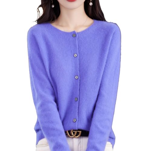 JosuE Women's Cashmere Cardigan Sweater (I,X-Large) von JosuE