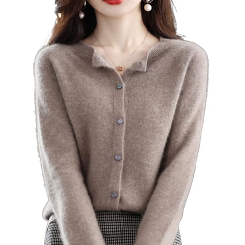 JosuE Women's Cashmere Cardigan Sweater (A,Large) von JosuE