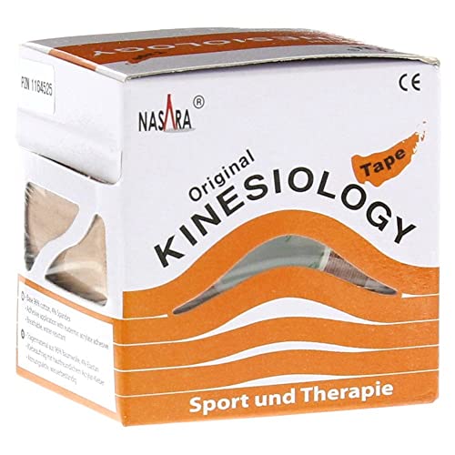 Nasara Kinesiologie Tape 5 Cmx5 m Beige von Nasara