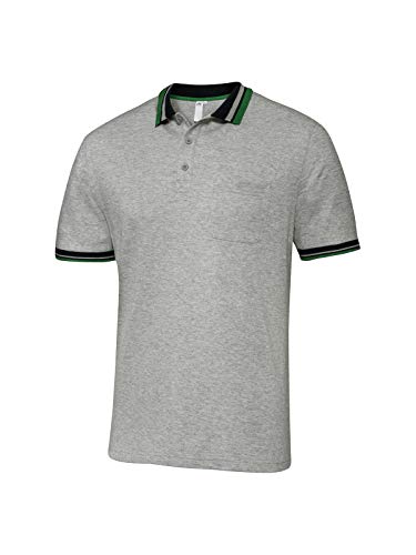 Joy Sportswear Sportliches Poloshirt Henry Cotton Comfort für Herren, Modell mit kurzem Arm und Polokragen, ideal für aktive Männer beim Sport sowie in der Freizeit 48, Titan Melange von Joy Sportswear