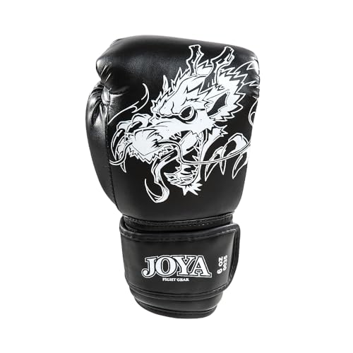 JOYA Kickbox Handschuhe - Weißer Drache - 4oz - aus hochwertigem Kunstleder - Kampfsport Sparring Handschuhe - Muay Thai Kickboxen - Boxhandschuhe - Punchinghandschuhe Joya Fight Gear JOYA Kickbox Handschuhe - Weißer Drache - 4oz - aus hochwertigem Kunstleder - Kampfsport Sparring Handschuhe - Muay Thai Kickboxen - Boxhandschuhe - Punchinghandschuhe Joya Fight Gear von Joya Fight Gear