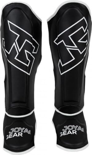 JOYA Premium Schienbeinschoner Kickboxen - Schwarz Größe M - Traditionell handgemacht in Thailand aus hochwertigem Leder - Kampfsport Sparring Schienbeinschutz - Schienbeinschützer - Joya Fight Gear JOYA Premium Schienbeinschoner Kickboxen - Schwarz Größe M - Traditionell handgemacht in Thailand aus hochwertigem Leder - Kampfsport Sparring Schienbeinschutz - Schienbeinschützer - Joya Fight Gear von Joya Fight Gear