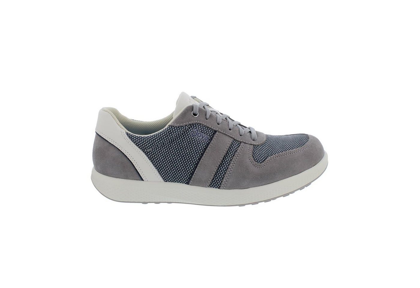 Joya Joya Sven Grey Sneaker, Velour Leather / Textile / Full Grain Leather, Schnürschuh Joya Joya Sven Grey Sneaker, Velour Leather / Textile / Full Grain Leather, Schnürschuh von Joya