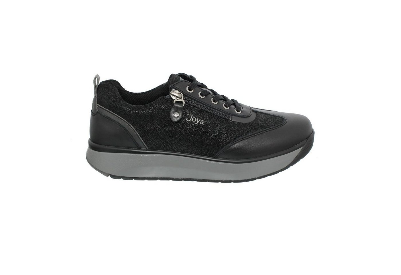 Joya Laura Black II, Sneaker, Full Grain Leather, Velour Leather, Senso-S Schnürschuh Joya Laura Black II, Sneaker, Full Grain Leather, Velour Leather, Senso-S Schnürschuh von Joya