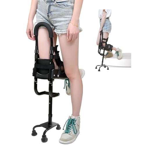 Joyfitness Freihändige Krücke für Erwachsene, verstellbare Krücken für Erwachsene, Unterstützung der Bein- und Kniemobilität bei Behinderungen, Verletzungen älterer Menschen und Knöchelfrakturen von Joyfitness