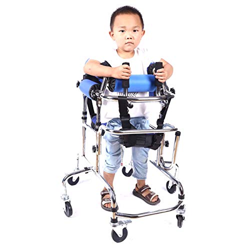 Joyfitness Gehhilfen Für Behinderte Menschen, Tragbarer Ständer-Gehhilfe Für Kinder Zerebralparese-Rehabilitation Rehabilitationstraining Leichter Aluminiumrollator Mit Höhenverstellbarem Sitz Joyfitness Gehhilfen Für Behinderte Menschen, Tragbarer Ständer-Gehhilfe Für Kinder Zerebralparese-Rehabilitation Rehabilitationstraining Leichter Aluminiumrollator Mit Höhenverstellbarem Sitz von Joyfitness