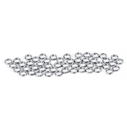 Joyzan Angeln Spaltringe, Sprengringe Spaltringe Edelstahl Split Ring Köderring für Fischen Doppel Snap Angelköder Fischköder Angelzubehör Haken Köder Verbingdungsringe Leinen Connector Ringe Kit Joyzan Angeln Spaltringe, Sprengringe Spaltringe Edelstahl Split Ring Köderring für Fischen Doppel Snap Angelköder Fischköder Angelzubehör Haken Köder Verbingdungsringe Leinen Connector Ringe Kit von Joyzan
