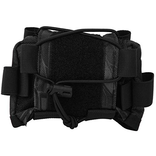 Joyzan Helm Batterie Tasche, Batterietasche Gegengewichtstasche Taktische Ausgleichsgewicht Tasche Gegengewicht Helmzubehör Klett Akku Aufbewahrungstasche Ausgleichsgewichtstasche Airsoft Jagdzubehör von Joyzan