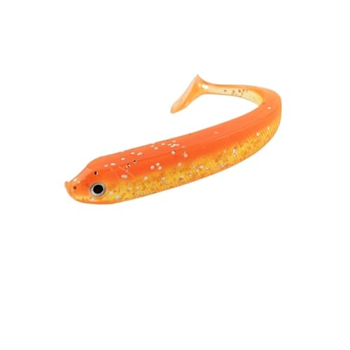 7,5 cm 9,5 cm 12,5 cm Weichen Köder Angeln Locken Shad Swimbait Paddel Schwanz Gummi Barsch Jighead Carolina/Texa Rig angelgerät Pesca(Color-F,9.5cm 5pcs) von JrEam