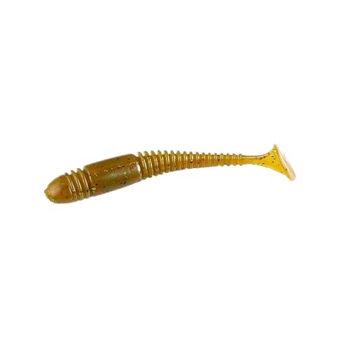 Supercontinent Swing Impact Ring Shad Angelköder Soft Tioga 5CM Köder Swimbait Jigging Köder Kunstköder(E) von JrEam