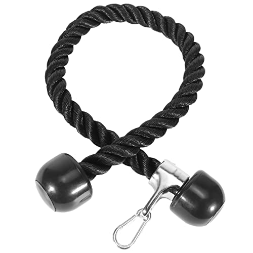 Jrpzcv Hoch Leistungs Trizeps Pulldown Seil 36 mit Karabiner Haken, Pulldown Seil für Fitness ZubehöR Kabel Maschine für das Heim Fitness Studio von Jrpzcv