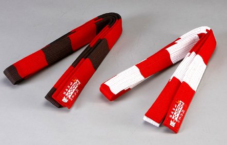 Gürtel rot/weiß 8.DAN Gürtel rot/weiß 8.DAN von Ju-Sports