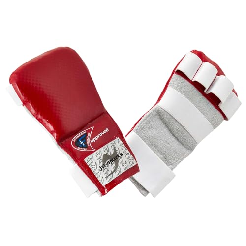 Ju-Sports Handschutz Ju Jutsu Pro Quick - rot, PU & Leder I Hochwertiger Wettkampf Handschoner für Kampfsport mit Elastikschlaufe I Für Damen, Herren, Jugendliche & Kinder I Größe M Ju-Sports Handschutz Ju Jutsu Pro Quick - rot, PU & Leder I Hochwertiger Wettkampf Handschoner für Kampfsport mit Elastikschlaufe I Für Damen, Herren, Jugendliche & Kinder I Größe M von Ju-Sports