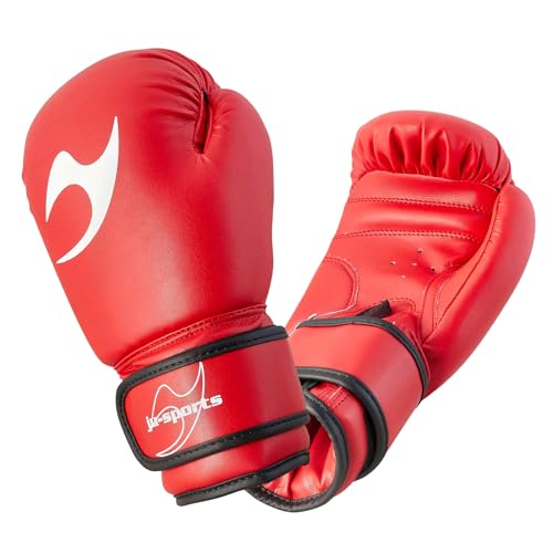Ju-Sports Boxhandschuhe Kinder - rot I Boxhandschuhe mit geformtem Schaumstoffteil Für Sandsack- & leichtes Box Training I Mit Belüftung der Hand I Größe 8 oz. Ju-Sports Boxhandschuhe Kinder - rot I Boxhandschuhe mit geformtem Schaumstoffteil Für Sandsack- & leichtes Box Training I Mit Belüftung der Hand I Größe 8 oz. von Ju-Sports