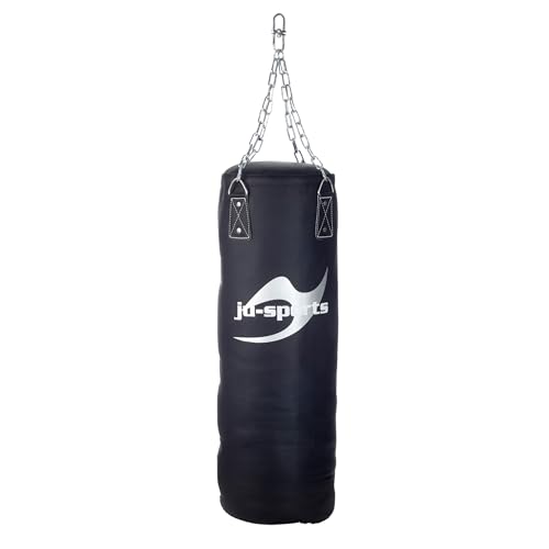 Ju-Sports Boxsack hängend Ø 35cm I Sandsack Kunstleder ungefüllt für das Box Training I Sehr stabil mit Kette + Drehwirbel, Kette verdreht Sich Nicht I Größe: 120 cm Ju-Sports Boxsack hängend Ø 35cm I Sandsack Kunstleder ungefüllt für das Box Training I Sehr stabil mit Kette + Drehwirbel, Kette verdreht Sich Nicht I Größe: 120 cm von Ju-Sports