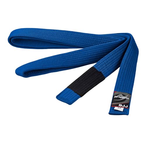 Ju-Sports Brazilian Jiu-Jitsu Gürtel - blau, Baumwolle I Kampfsport Gürtel Für BJJ I Mehrfach gesteppt I Ca. 4,5 cm breiter Martial Arts Gürtel I A1 Ju-Sports Brazilian Jiu-Jitsu Gürtel - blau, Baumwolle I Kampfsport Gürtel Für BJJ I Mehrfach gesteppt I Ca. 4,5 cm breiter Martial Arts Gürtel I A1 von Ju-Sports
